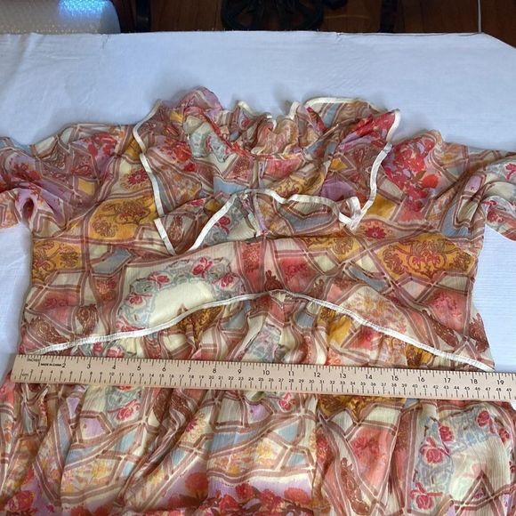 Free People Dress Free Spirit BoHo Floral Maxi Dress - Picture 11 of 15